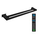 Ver imagem 7 de Kit Banheiro 5 Peças Inox Preto Fosco - Kromus Kitrt5ab