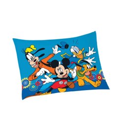 Jogo de Cama Personagens Mickey Solteiro Lepper 2 Peças Azul - 2