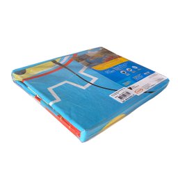 Jogo de Cama Personagens Mickey Solteiro Lepper 2 Peças Azul - 6
