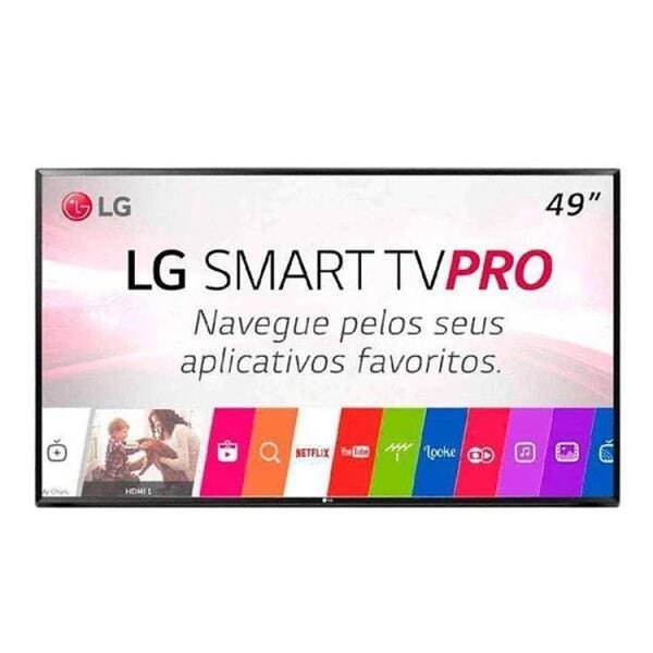 TV 49 Polegadas LED Smart Wifi Full Hd Hd USB 49Lj551C Lg | MadeiraMadeira
