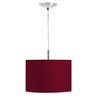 Lustre Cupula Pendente Dome 30x20cm Magnífico Bordo - 2