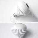 Ver imagem 1 de Lâmpada Led 12w E27 Rgb Colorida com Caixa de Som