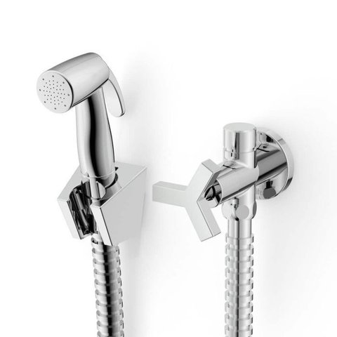 Ducha Higiênica com Derivação Up Cromado Celite Cód. B5008clcrb