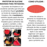 Kit Protetor Forma Forro de Air Fryer Micro Ondas Fritadeira Cor:redonda - 7