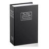 Cofre Camuflado C/chave Formato de Livro Guarda Valores 24cm:preto - 1