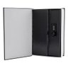 Cofre Camuflado C/chave Formato de Livro Guarda Valores 24cm:preto - 2