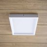 Painel Plafon Led Sobrepor Recuado Kais 18w Luz Neutra 120° Branco Nordecor St3269 - 11