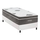 Ver imagem 1 de Cama Box Solteiro + Colchão Molas Inovaflex Essential