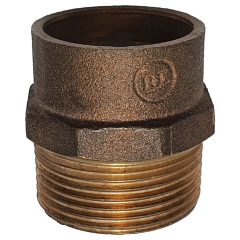 Conector Rosca Macho 1.1/2 X 42 Mm com Anel - 14025