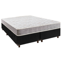 Ver imagem 1 de Conjunto Cama Box Blindado Casal + Colchão D33 D33 Inducol