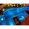 Refletor LED 70 Pontos Inox Iluminação para Piscina Cor Azul - Brustec - 6