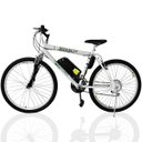 Ver imagem 1 de Bicicleta Elétrica Teccity 10a/h Motor Traseiro 350w - Cor: Branco com Amortecedo