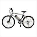 Ver imagem 1 de Bicicleta Elétrica Teccity 12a/h Motor Dianteiro 350w - Cor: Branco com Amortecedor