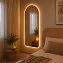 Ver imagem 1 de Espelho Vitral Creta - Linha Polido - - 180x90 - com LED