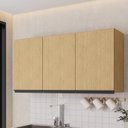 Ver imagem 1 de Armário Aéreo 3 Portas 120cm Nara Cabecasa Madeiraoriginals