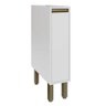Armário de Cozinha Porta Temperos Condimentos 20x53 cm 100% MDF Vitória Rimo Branco ii Móveis Rimo - 1