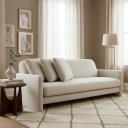 Ver imagem 3 de Sofá 3 Lugares Reclinavel Sala Moderna Vira Cama Moderno