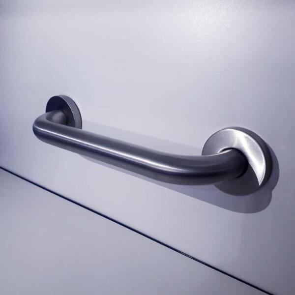 Barra de Apoio para Banheiro Inox Escovado 100 Cm - 3