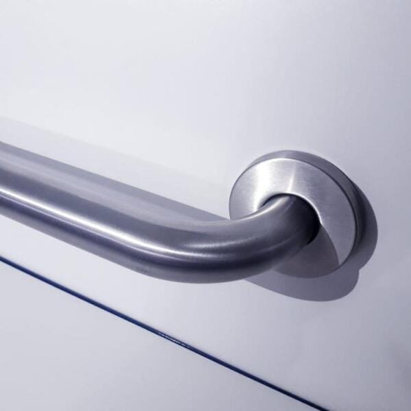 Barra de Apoio para Banheiro Inox Escovado 100 Cm - 4