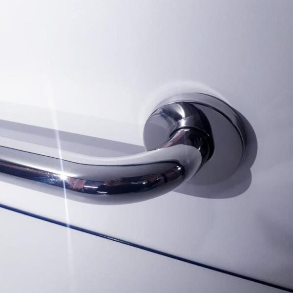 Barra de Apoio para Banheiro Inox Polido 60 Cm - 4