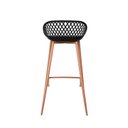 Ver imagem 7 de Conjunto 4 Banquetas Média com Base de Aço Monaco Fratini