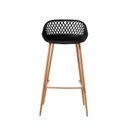 Ver imagem 5 de Conjunto 4 Banquetas Média com Base de Aço Monaco Fratini