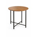 Ver imagem 1 de Mesa Bistrô Alta Base e Tampo Redondo para Cozinha Bar 68cm Imbuia Área Goumet