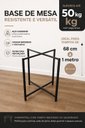Ver imagem 4 de Mesa Bistrô Alta Base e Tampo Redondo para Cozinha Bar 68cm Imbuia Área Goumet