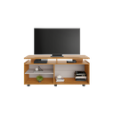 Ver imagem 2 de Rack Ilustre para TV até 55 polegadas JCM Moveis Cinamomo/Off White