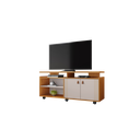 Ver imagem 1 de Rack Ilustre para TV até 55 polegadas JCM Moveis Cinamomo/Off White