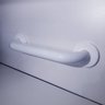 Barra de Apoio para Banheiro Alumínio Branco 80 Cm - 2