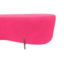 Ver imagem 5 de Puff Decorativo Orgânico Alana Couro Rosa Pink