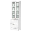 Ver imagem 1 de Cristaleira 71,5cm 2 Portas 2 Gavetas Emily Henn
