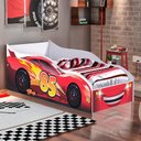 Ver imagem 1 de Cama Infantil Mini Cama Ponto Nobre MDF-MDP Vermelho Casah