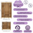 Ver imagem 3 de Quarto de Bebê Completo com Berço Americano 3 em 1 Fofura Multimóveis Mp4645 Madeirado/branco