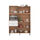 Ver imagem 2 de Cozinha Compacta Harmonia Amêndola Touch Branco Demóbile