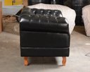 Ver imagem 5 de Poltrona Chesterfield Duque Dom Pedro Capitonê - Couríssimo Preto