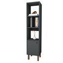 Ver imagem 1 de Armário Multiuso com 01 Porta Preto