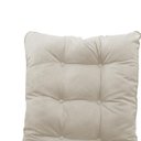 Ver imagem 4 de Kit Almofadas Para Poltrona com Puff Costela Suede Bege