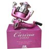Kit de Pesca Feminino Vara Molinete Rosa + Linha - 5