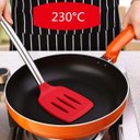 Ver imagem 4 de Espatula de Silicone Cabo de Metal 34,5cm Vermelha