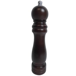 Moedor de Pimenta e Sal Madeira Moinho Cerâmica 20cm