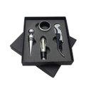 Ver imagem 1 de Kit Vinho 4 Peças Saca Rolha Tampa Dosador Salva Gotas