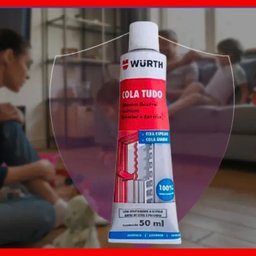 Cola Especial: Humid, Espelho, Fixa Debaixo D,água Wurth 50g Incolor - 7