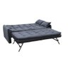 Sofá-Cama Madalena Com Cama-Auxiliar 425 Chumbo - 2