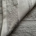 Ver imagem 3 de Jogo de Toalha Banhão Master 100% Algodão 4 Peças Gramatura 550 Cinza Dove