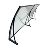 Toldo Policarbonato Translucido e Preto 50 X 120 Janela - 2