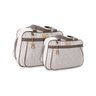 Kit Bolsas Maternidade Bebê Menino Menina Bege 4pcs 1039-40 - 1