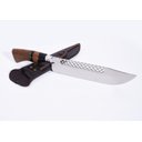 Ver imagem 2 de Faca Aço Inox 420 Churrasco Cabo Chifre Madeira Personalização a Laser