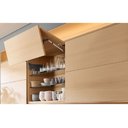 Ver imagem 1 de Articulador Aventos Hf 700-900mm Fr 5350 a 10150 Cinza Claro Blum 01 Conjunto